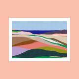 The Hills - Art print (A4)