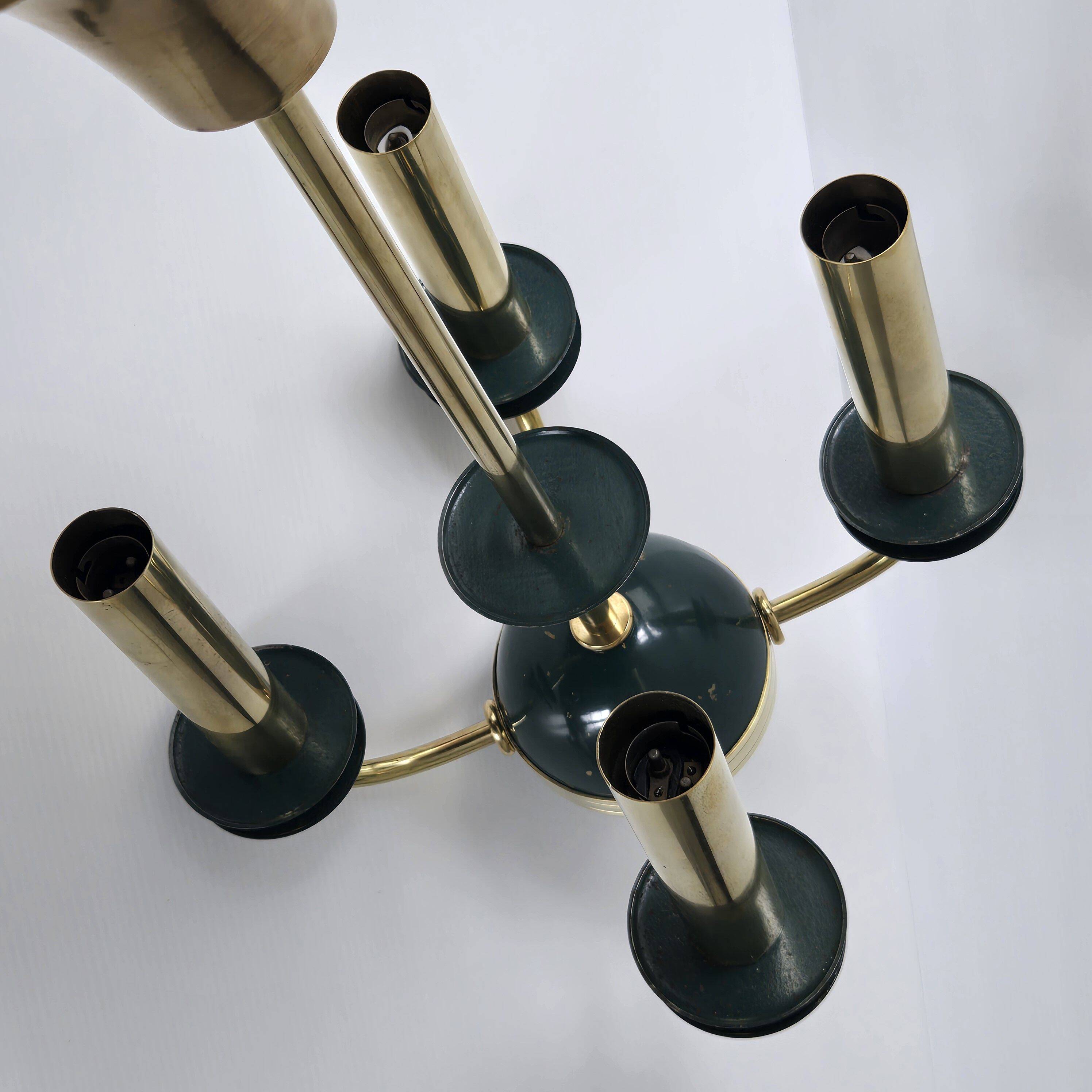 Vintage 1950s pendant light