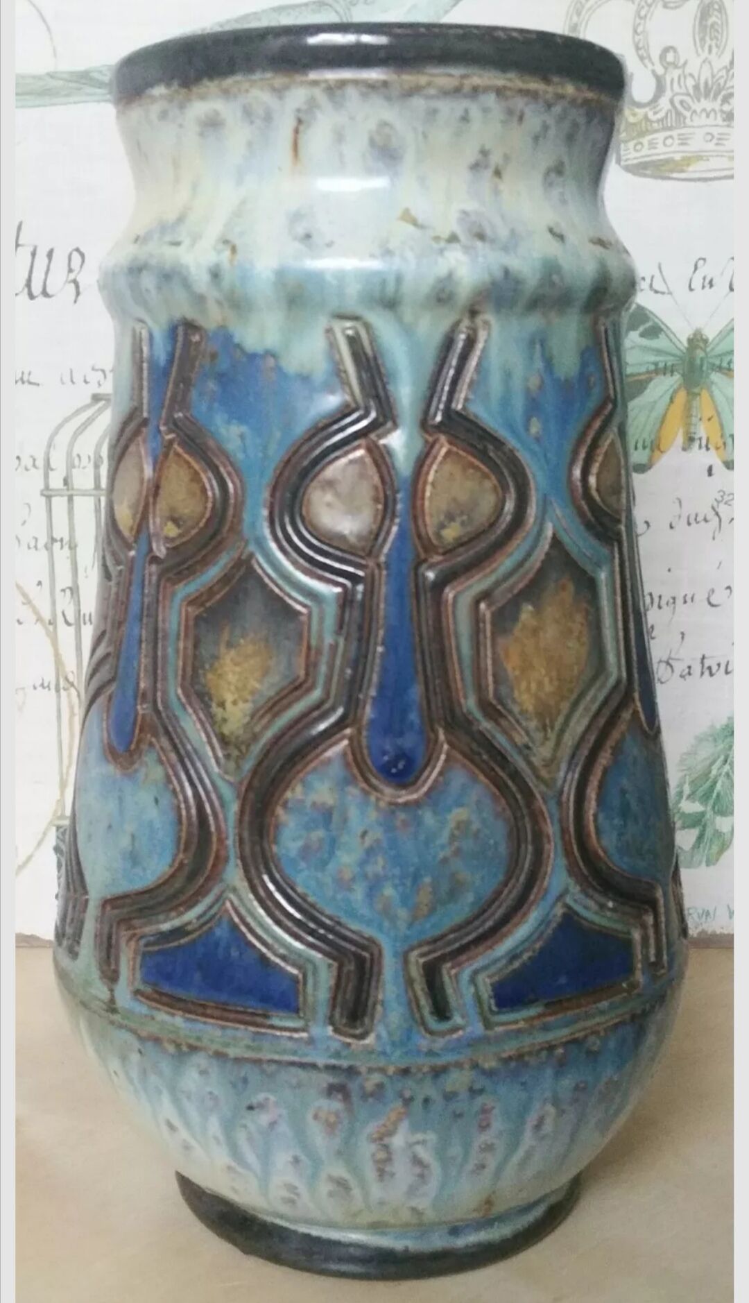 Ethic vase by Dubois