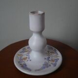 Hand painted ceramic candle holder slow craftsmanship countryside decoration candlestick
