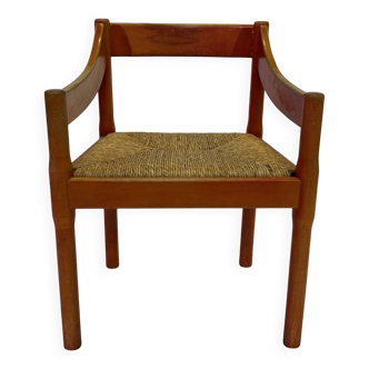 Vintage Carimate chair by Vico Magistretti design