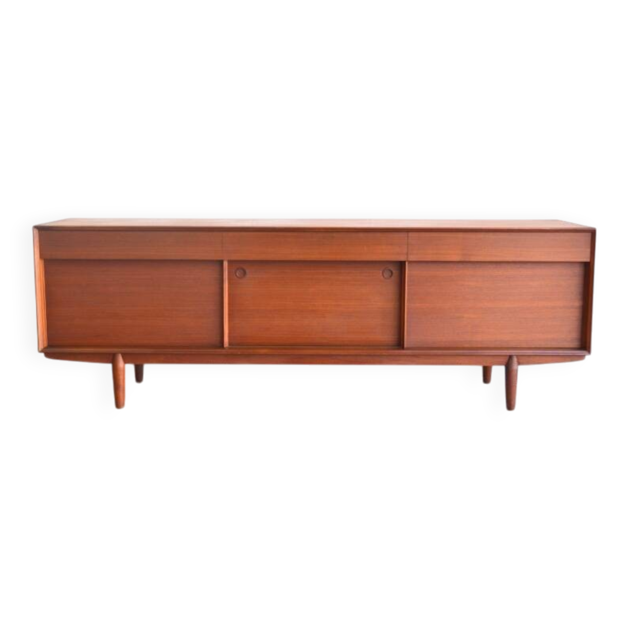 Vintage Scandinavian teak sideboard by Younger * 213 cm *