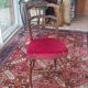 Rare chaise de chambre Napoléon III (1870/80), de style anglais