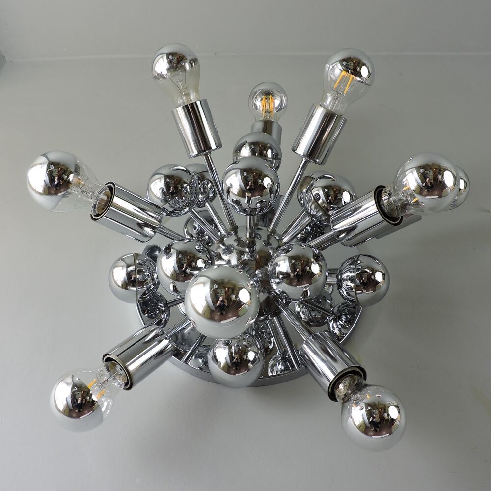 Goffredo Reggiani sconce sputnik, Italy 1970