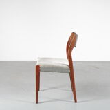1950s “Model 71” dining chairs by Moller, Denmark