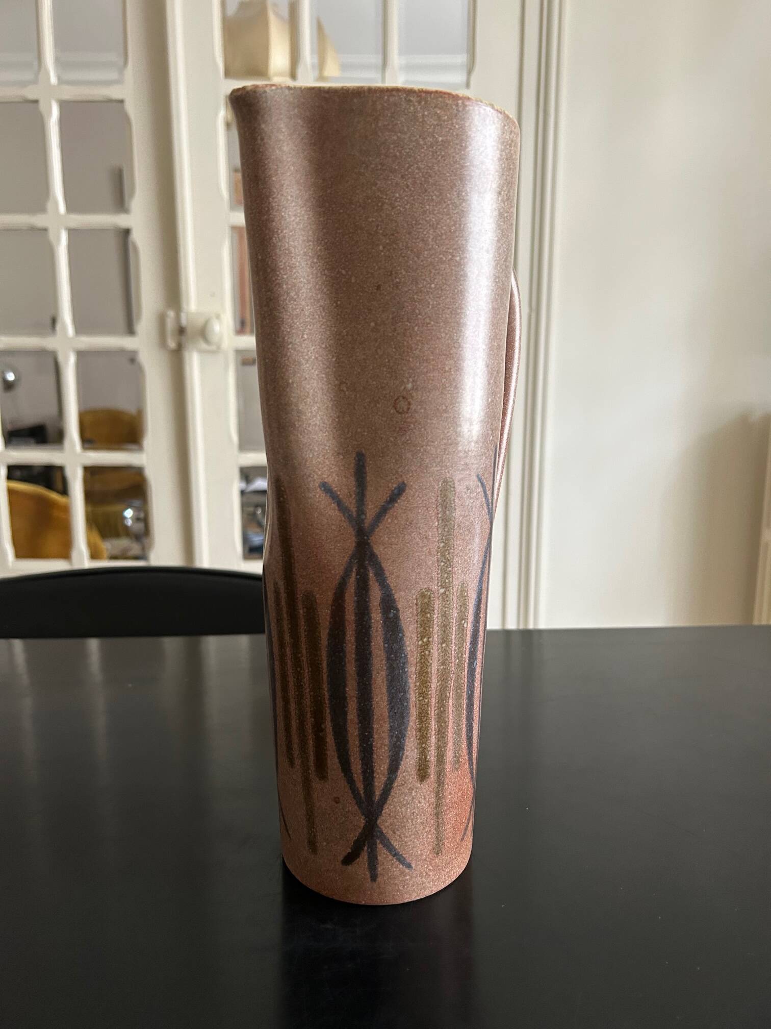 large pitcher Jean Pierre Farkas