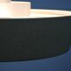Dutch pendant light in black by Niek Hiemstra for Evolux, 1960s