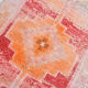 Tapis coureur rose & rouge, 76x299cm