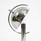 Large exceptional 1960s chrome table lamp by Gebrüder Cosack