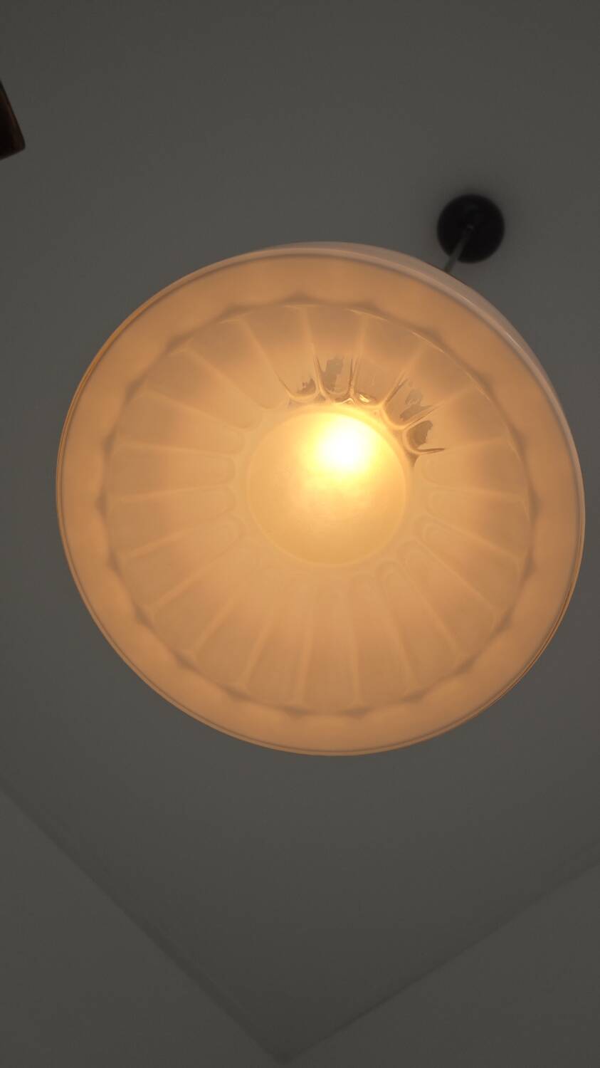 Opaline suspension sunflower Czechoslovak Elektrosvit in Nové Zámky