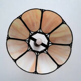 Tiffany suspension art deco glass paste