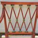 Paire de fauteuils art nouveau en acajou