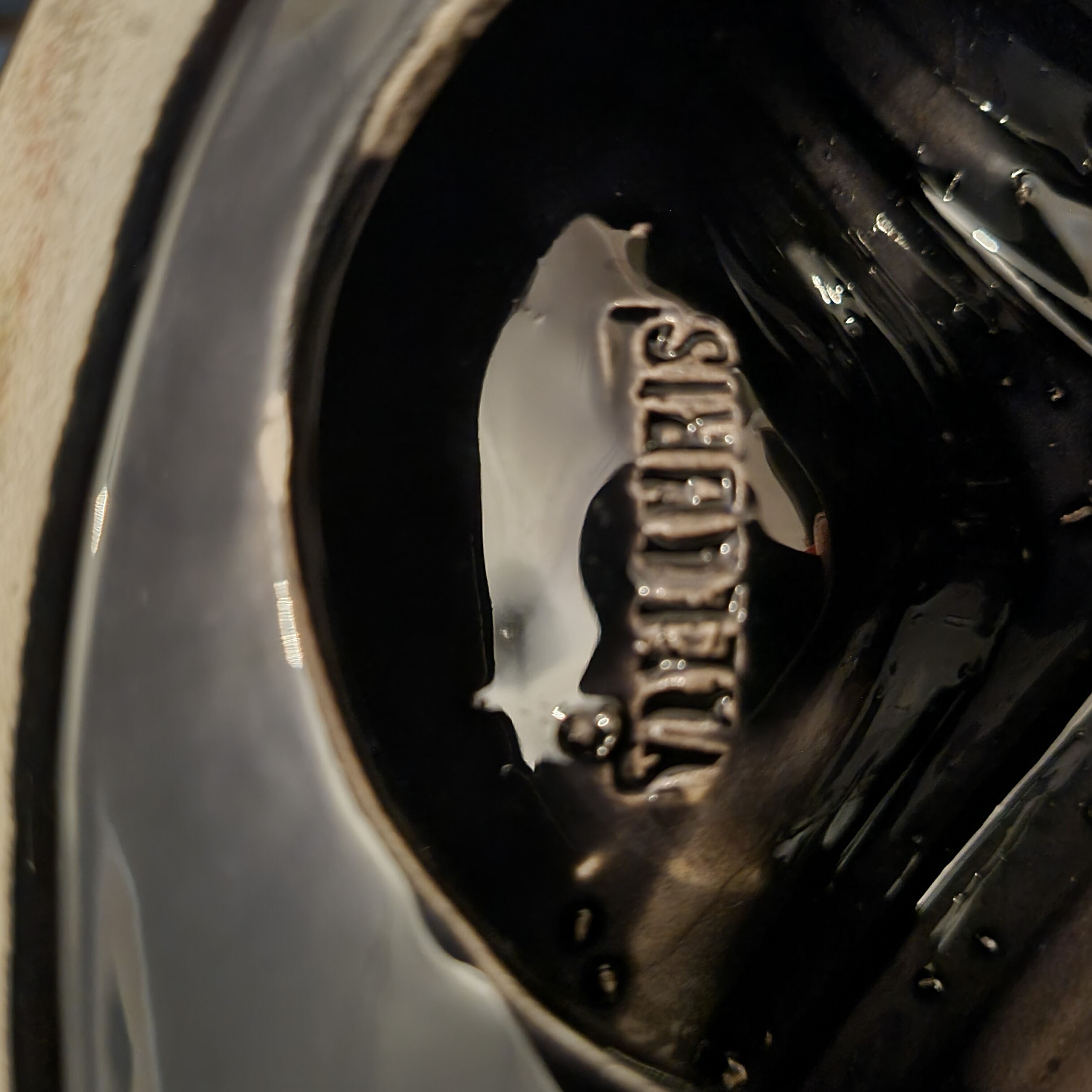 Vintage Vallauris compartment dish