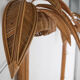 Pair of large "coconut/palm" wall lights in rattan