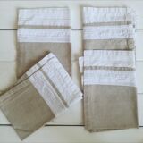 4 napkins