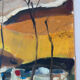 Paysage du sud ouest, huile sur toile