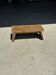 Small low bench in old teak from Indonesia H16 L39