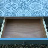 Restored wooden kitchen table