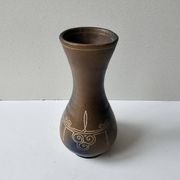 Brittany ceramic vase - Signed Roscoff Height 18cm