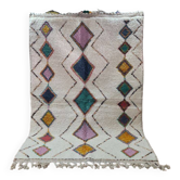 Handmade Beni Ouarain rug 250x150 cm