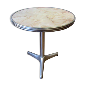 Pedestal table bistro, vintage