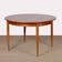 Table de repas ronde et extensible en bois, 1960