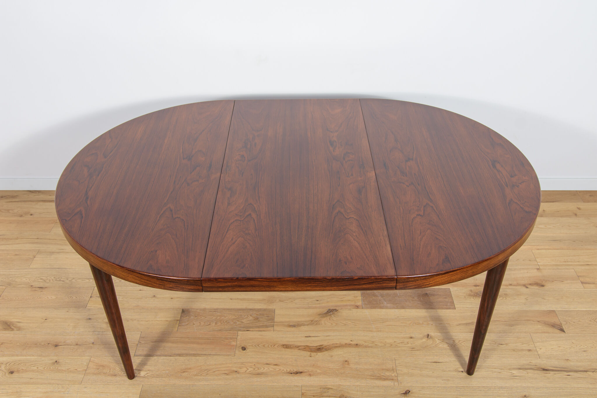 Mid-century extendable rosewood dining table by Kai Kristiansen for Feldballes Furniture Factory, 1960s