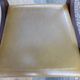 English lion paw desk and lyre armchair, leather, extensions