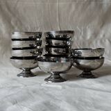 Vintage stainless steel cups
