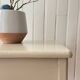 VINTAGE Beige Stool Chest