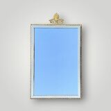 Antique Solid Brass Gilt Wall Mirror – 3.750 kg – Hollywood Regency