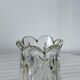 Antique vase in chiseled glass