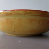 Glazed terracotta dish