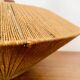 Suspension en teck et en raffia Bast par Temde