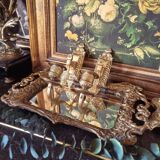 Pair of wall candle holders