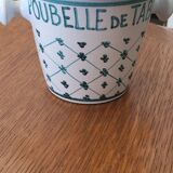 Ceramic table bin