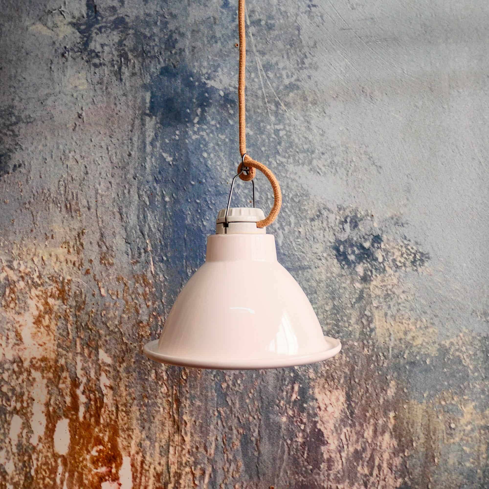 Old ceramic pendant light