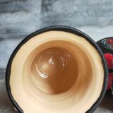 Duo of ceramic vases foams Fat Lava vintages