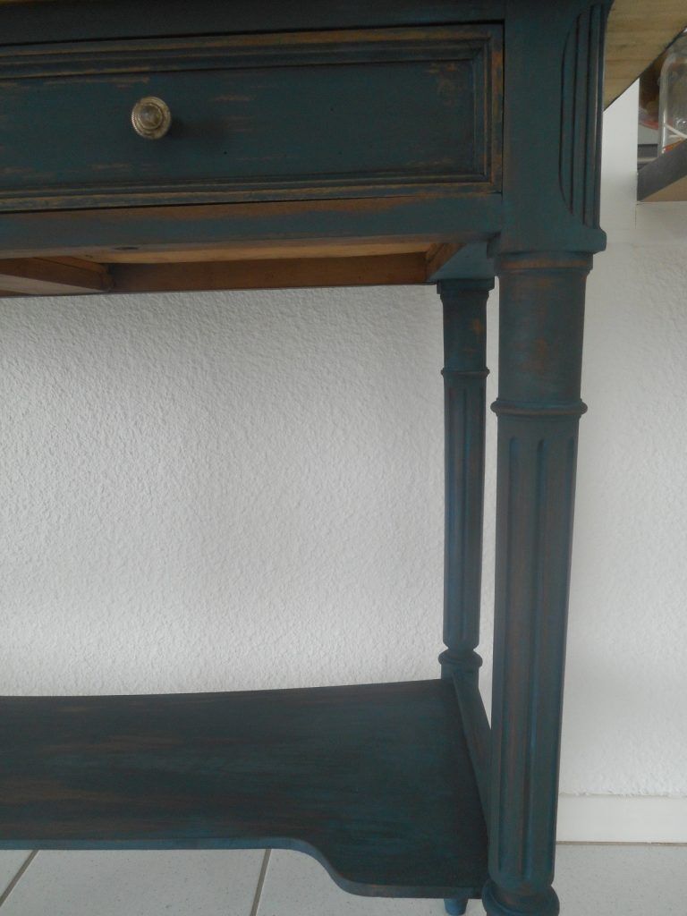 Side central kitchen island table