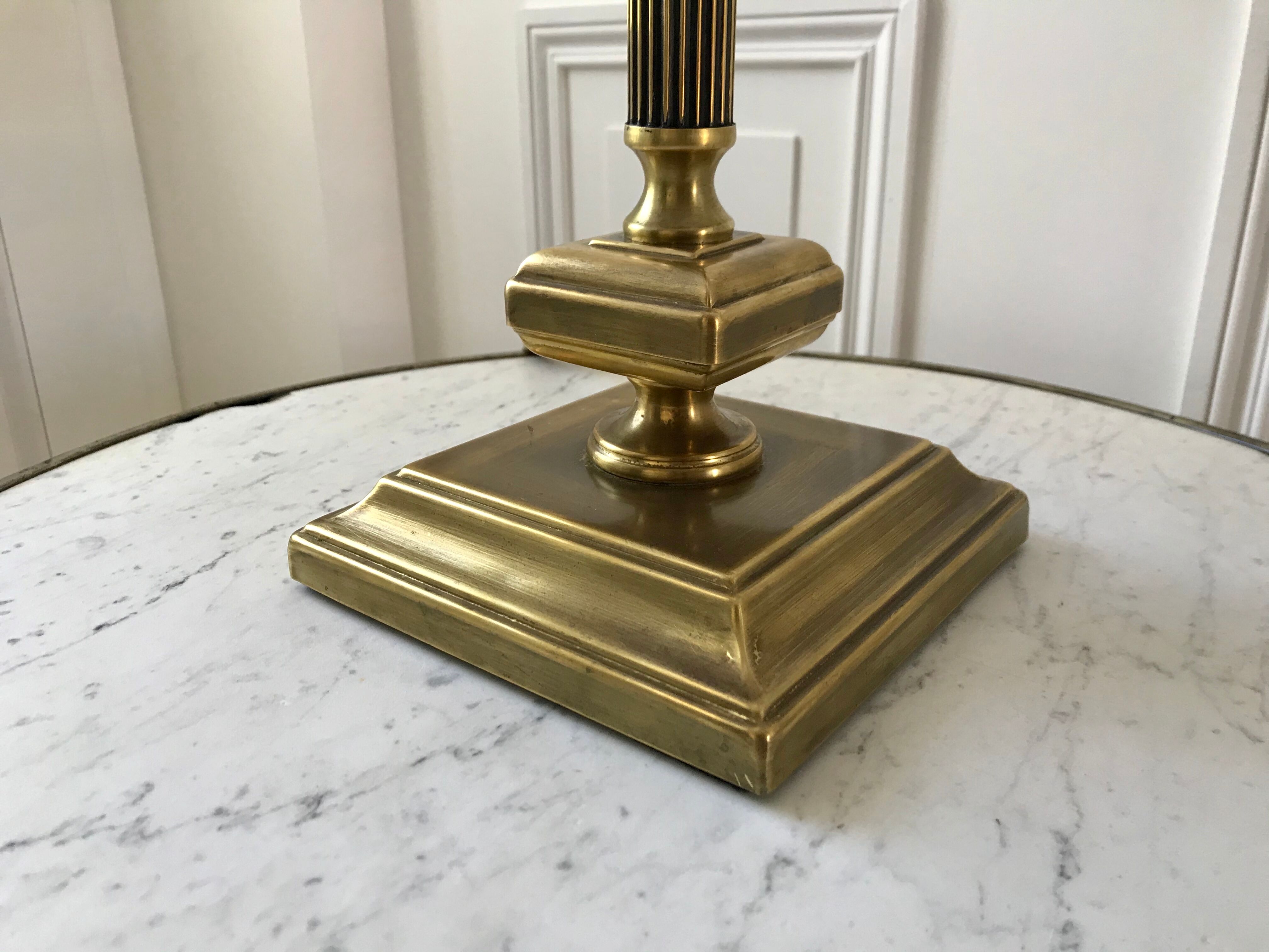 Art Deco brass lamp 30s