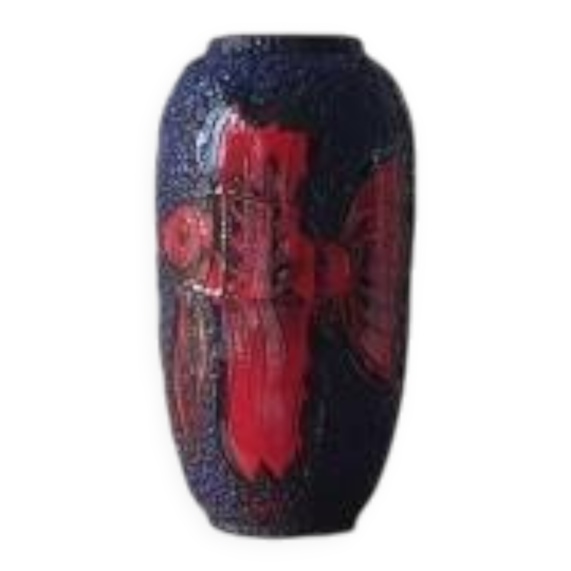 Fat Lava 'Fire Fish'Floor vase by Scheurich, 1970's