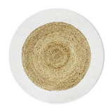 Round carpet in jute 70 cm