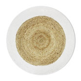 Round carpet in jute 70 cm