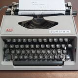 AEG Olympia typewriter