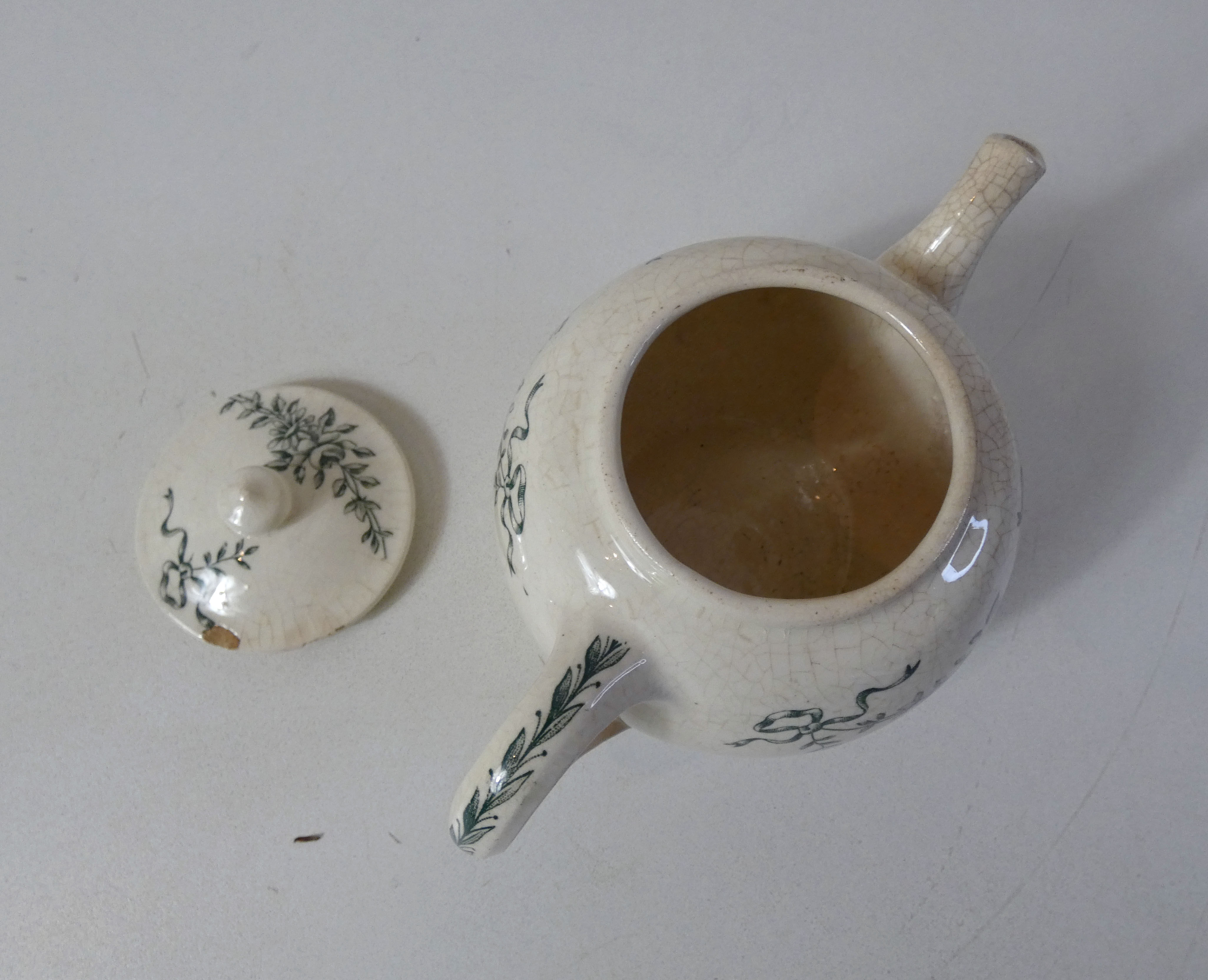 miniature teapot iron by H Coudert Paris