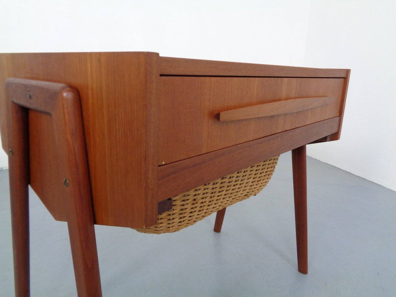 Danish Teak Sewing Box, 1960s