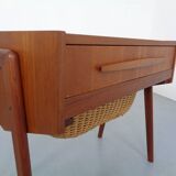 Danish Teak Sewing Box, 1960s