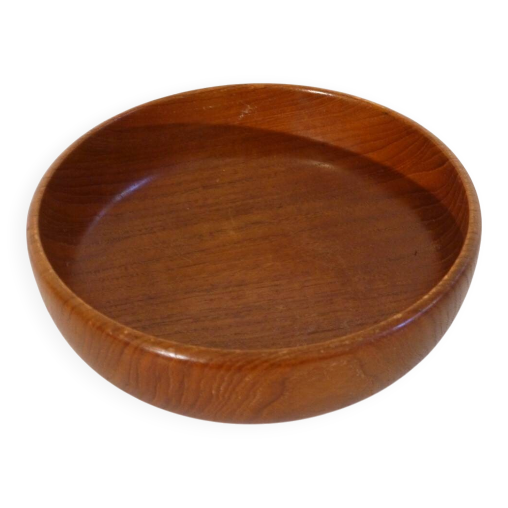 Swedish teak catchall from the 1960s