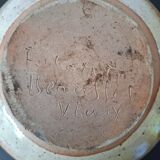 Ceramic pitcher by Fabien Comte, signed.