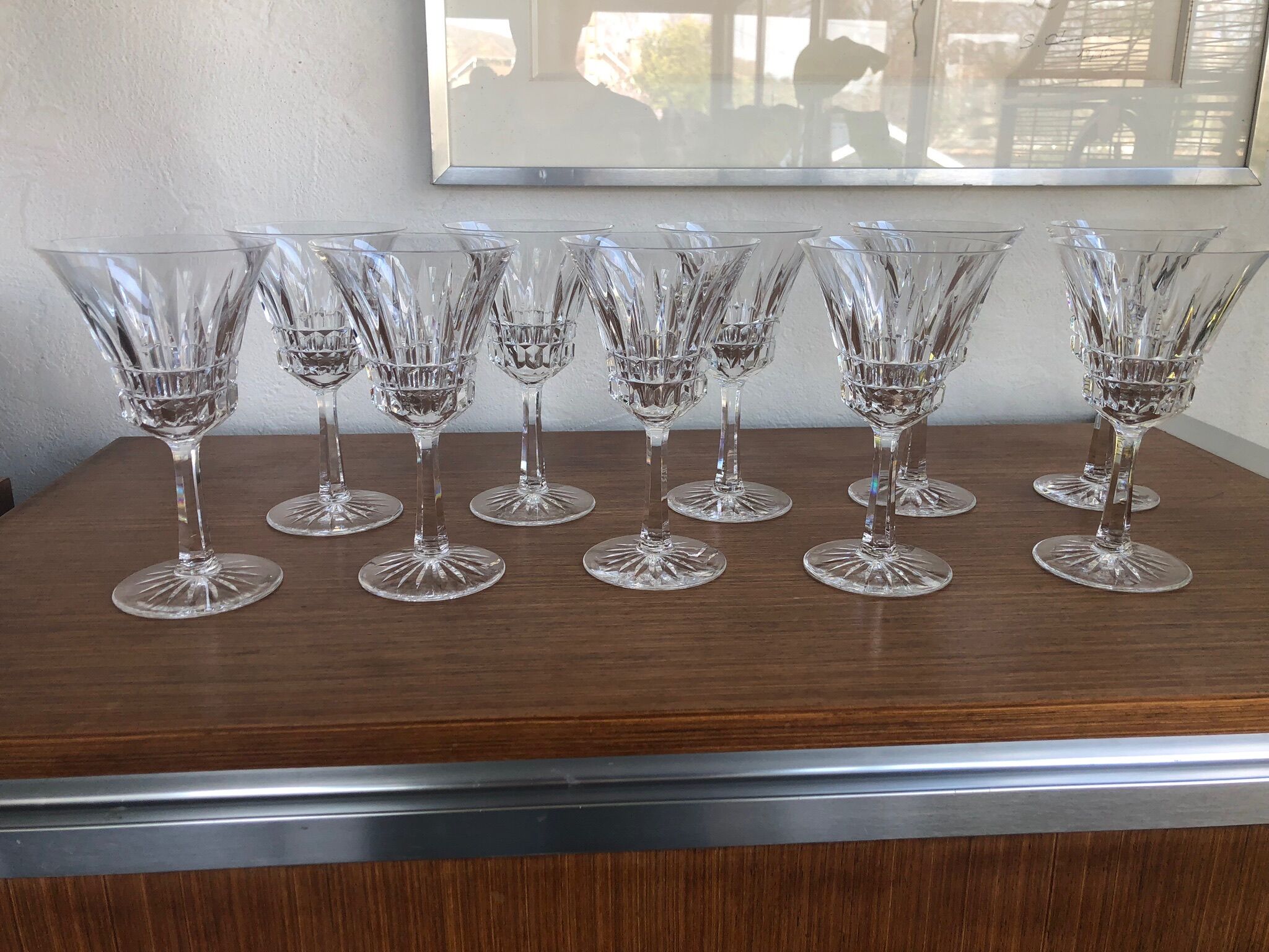 Set de 10 verres à vin en cristal Villeroy et Boch